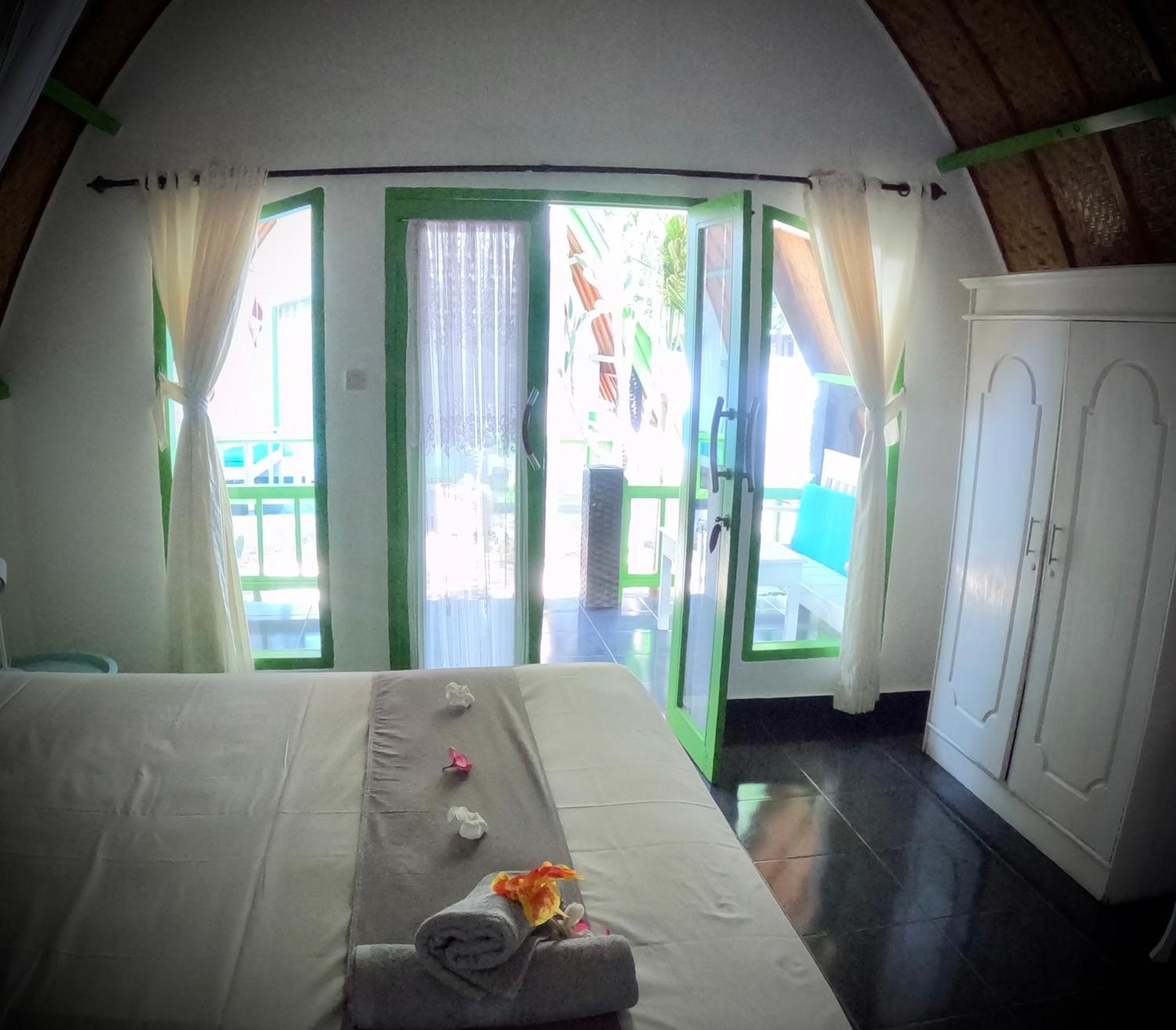 Kaktus Bungalow 1 Gili Air Esterno foto