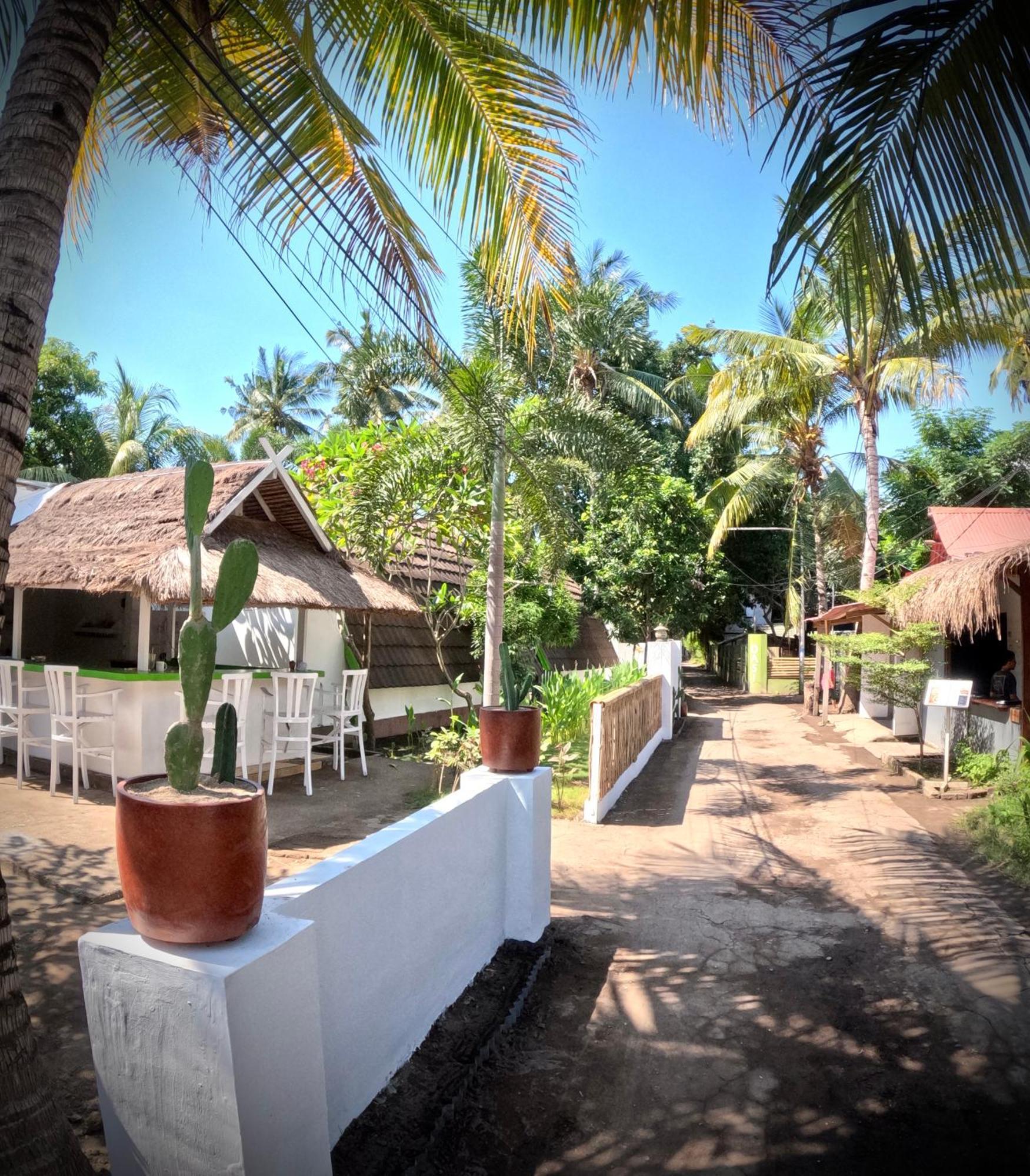 Kaktus Bungalow 1 Gili Air Esterno foto